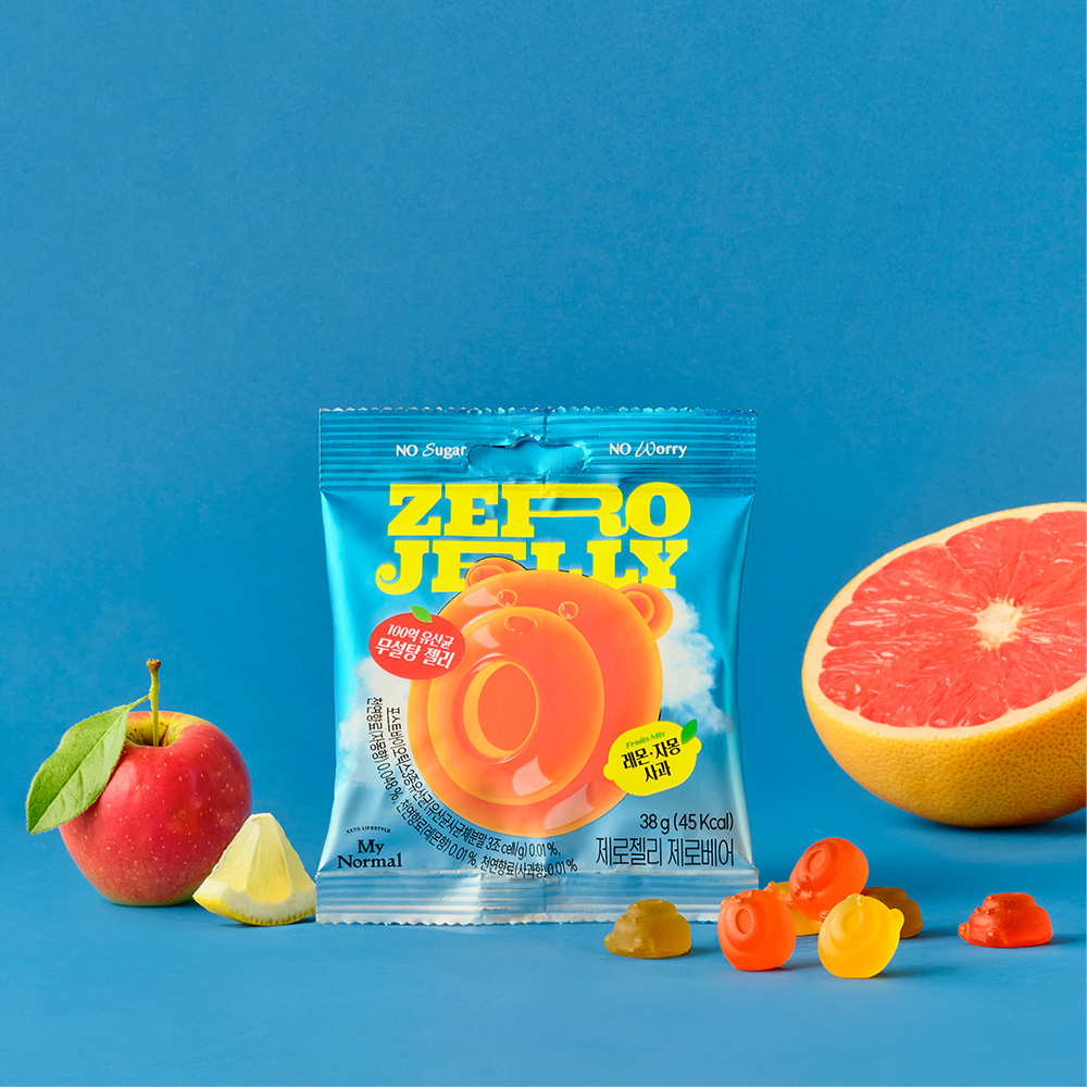 [마이노멀] 제로젤리 제로베어 38gX8개입